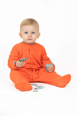 Комбинезон ясельный флисовый бирюза - Утенок фото 28