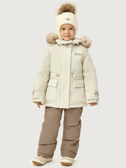 Костюм 7з3026 кешью/какао