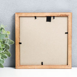 Фоторамка для фото 15×15 см Samoa, сосна, (пластиковый экран), орех