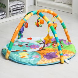 Развивающий коврик с дугами Филин, 108х103 см, Крошка Я
