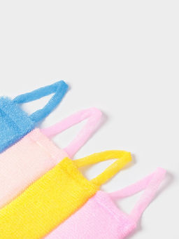 Цена за 2 шт. Мочалка для тела Доляна «Банная», длинная, 13×42 см, МИКС