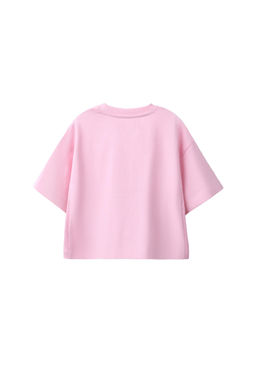 CAMISETA LISA HEAVY JERSEY / Rosa - Zara фото 7
