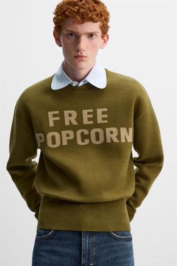 TEXT SWEATER X HARRY LAMBERT - Zara фото 5