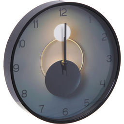 Часы настенные + пано 2шт "HOME STYLE" Обольщение, черный корпус