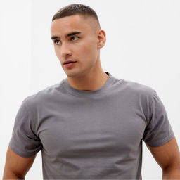 Футболка Collorista, размер 44-46, графит