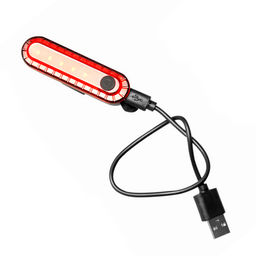 Фонарь задний COMIRON TA11 корпус: ABS, свет: 5COB LED, 50lm, 330mAh, 5 режимов, USB-micro, OPP /уп 25/300/100 - ГалеонТрейд фото 2