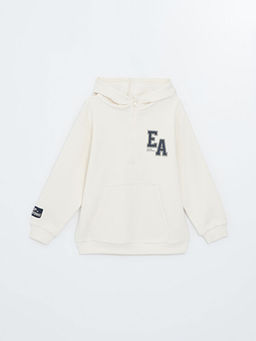 Kap??onlu Erkek ?ocuk Kal?n Sweatshirt