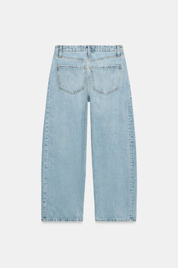 JEANS ZW COLLECTION ANKLE RELAXED TIRO MEDIO / Azul claro - Zara фото 8