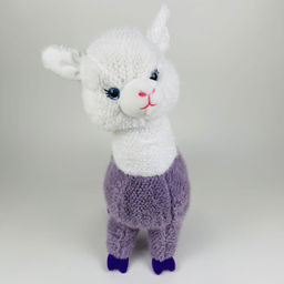 Мягкая игрушка Альпака меховая 45 см - Storyland фото 4