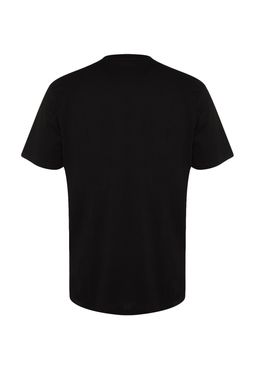 TRENDYOL MAN Siyah Basic %100 Pamuklu Regular/Normal Kesim Bisiklet Yaka T-Shirt TMNSS21TS0808 - Trendyolmilla фото 10