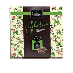 Шедевр "Шоколадная"с дроб.орех.135гр/Шоколадное кутюрье/