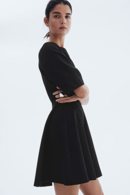 Vestido entallado de sarga - H&m фото 6
