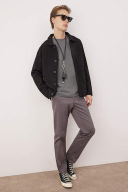 Toprak Erkek Dokuma Kumas Pantolon TMNAW26PL00031 - Trendyolmilla фото 8