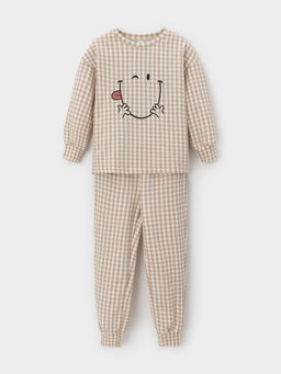 К 1581/молочный 0605 Н050 пижама дет