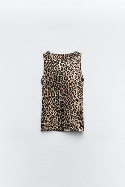 POLYAMIDE TOP WITH WIDE STRAPS - Zara фото 55