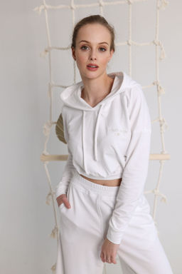 Брюки AMORI 5165 молочный  фото 4