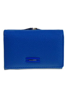 Женский кошелёк из искусственной кожи, цвет синий