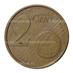 Монета 2 евроцента 2002 года F Германия