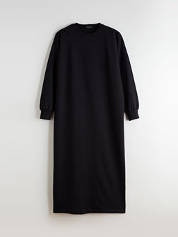 Bisiklet Yaka Sweat Elbise