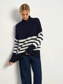 Свитер из шерсти мериноса B2799/zenzero - Emka фото 8