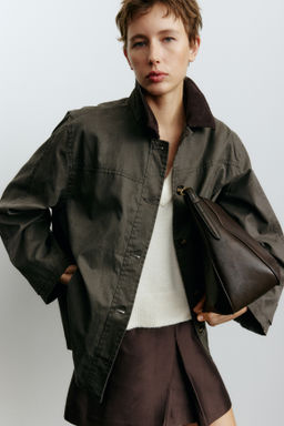 Chaqueta con cuello de pana - H&m фото 2