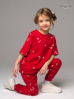 Костюм Daily girl беленькие сердечки mini - Sovalina фото 7