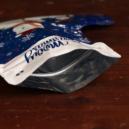 Цена за 5 шт. Пакет подарочный новогодний, с zip - lock застежкой, 15×24.5 см