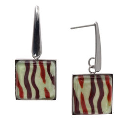 Серьги из муранского стекла