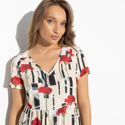 Платье, Воздушная стихия (цветочная феерия) - Charutti фото 3