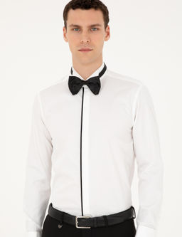 Beyaz Slim Fit Smokin G_mlek - Pierre cardin фото 3