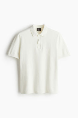 Polo en punto texturizado Slim Fit - H&m фото 6