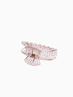 Цена за 6 шт. Крабики для волос «Флориана», набор 3 шт., мешочек, 6.5 и 4 см, розовые