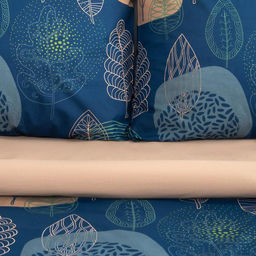 Постельное белье Этель 1.5 сп Leaves (вид 2) 143*215 см,150*214 см, 70*70 см-2 шт  фото 9