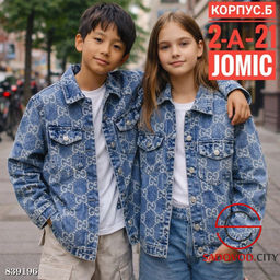 Джинсовая куртка с принтом - Bruno фото 2