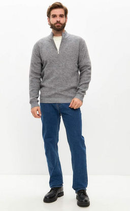 Джемпер F321-15304 grey melange - Fine joyce фото 8