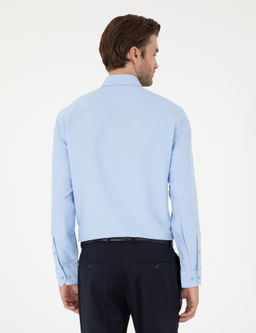 Рубашка Pierre Cardin Slim Fit Oxford темно-синяя