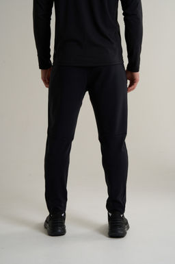 Брюки трикотажные утепленные Черный ANTA RUNNING Knit Track Pants фото 6