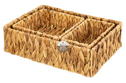 Набор 3 плетеных корзин 36*26*10 см - Elan gallery фото 7