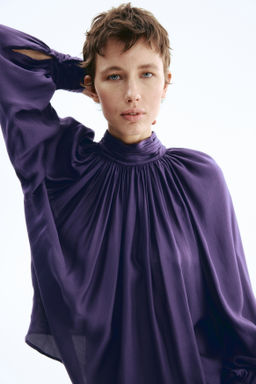 Blusa drapeada - H&m фото 2