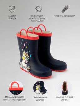 Резиновые сапоги д/дев. Эмма - Oldos фото 7