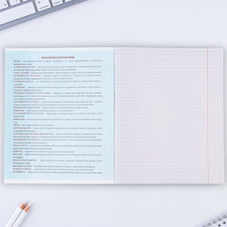 Предметная тетрадь, 48 листов, МИНИМАЛИЗМ, со справочными материалами География, обложка мелованный картон 230 гр., внутренний блок в клетку 80 гр., белизна до 80 %,блок №2. - Artfox study фото 3