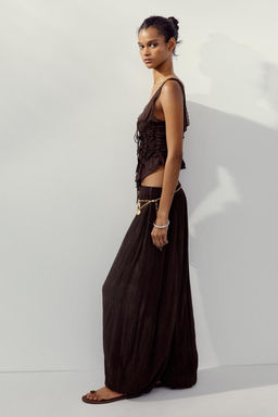 GATHERED TIE TOP - Zara фото 20