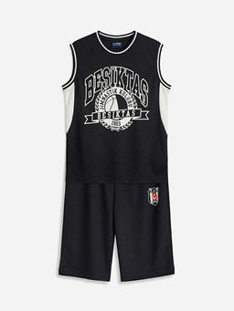 Be?ikta? Bask?l? Erkek ?ocuk Atlet ve ?ort