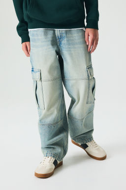 Baggy Fit Cargo Jeans - H&m фото 7