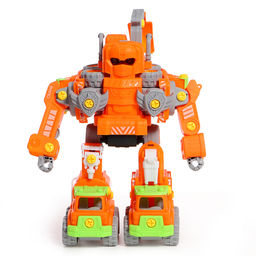 Конструктор винтовой Робот пожарный, 5 в 1 - Simaland фото 3