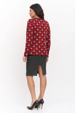 ЗЛАТА Жакет М 3171/красный