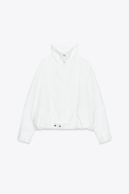 100% LINEN BOMBER JACKET ZW COLLECTION - Zara фото 12