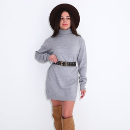 Ремень женский, ширина 3,8 см, пряжка металл, люверсы, цвет чёрный - Simaland фото 3