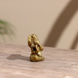 Сувенир «Ганеша», 3 см, латунь