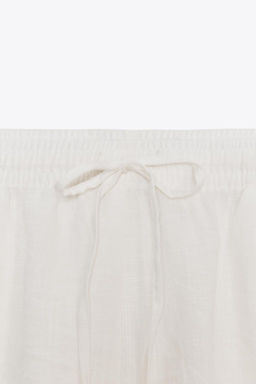 MINI SHORTS WITH DRAWSTRING - Zara фото 7